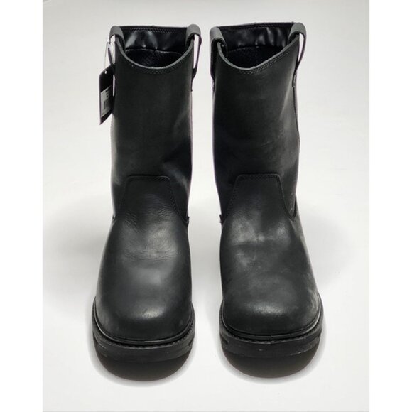 Aggressor Men's Leveler Soft Toe Wellington Boots - Picture 3 of 12